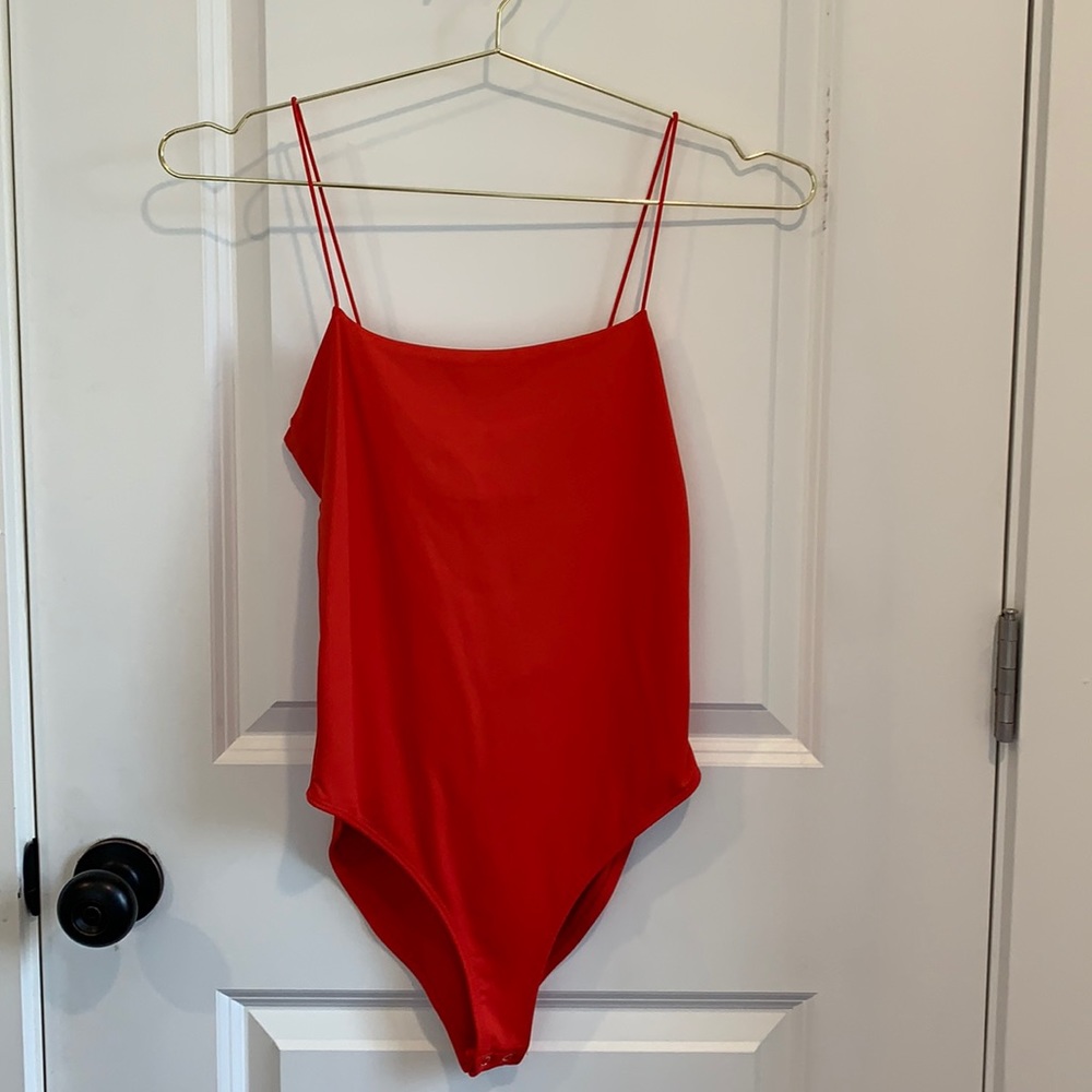 Forever 21 Red Bodysuit
